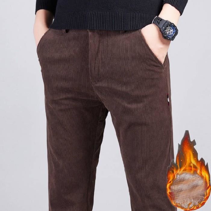 Pantalon en velour côtelé - Intérieur polaire