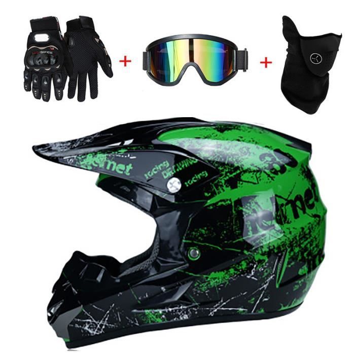Casque Moto Open Face Boseman - ABS Léger - Double Pare-Soleil - Taille Réglable 56-60cm - Noir - Testé Aux Normes De Sécurité