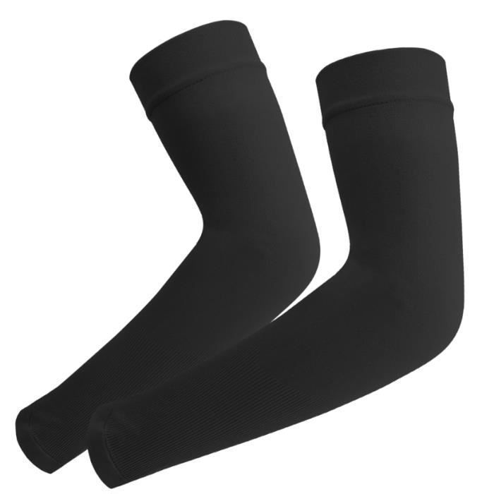manchette-de-compression-mixte-noir-respirant-anti-uv-multi