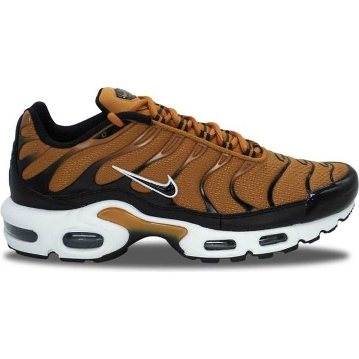 Baskets NIKE Air Max Plus TN Golden Harvest pour homme Marron Effet flamme Toile respirante