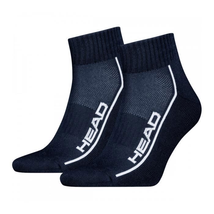 Chaussettes de performance - HEAD - All Sports 701229022-003 - Bleu marine - Taille 39-42 - Mixte Chaussettes de performance - HEAD - All Sports 701229022-003 - Bleu marine - Taille 39-42 - Mixte
