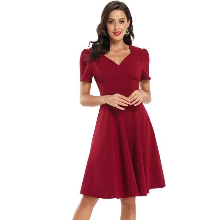Robe femme évasée hot sale
