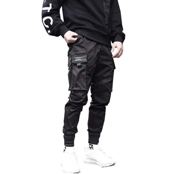 Pantalon De Jogging Homme – Lot De 2 – Coupe Cargo Décontractée – Élastique Avec Cordon – Parfait Automne/hiver