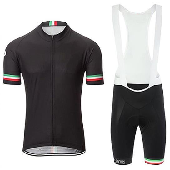 Ensemble De Vêtement Cycliste Homme - Maillot Manches Courtes