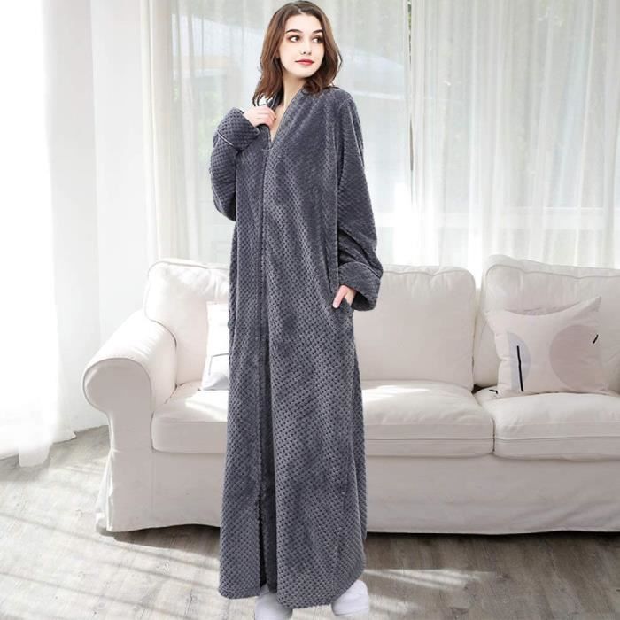 robe de chambre taille plus