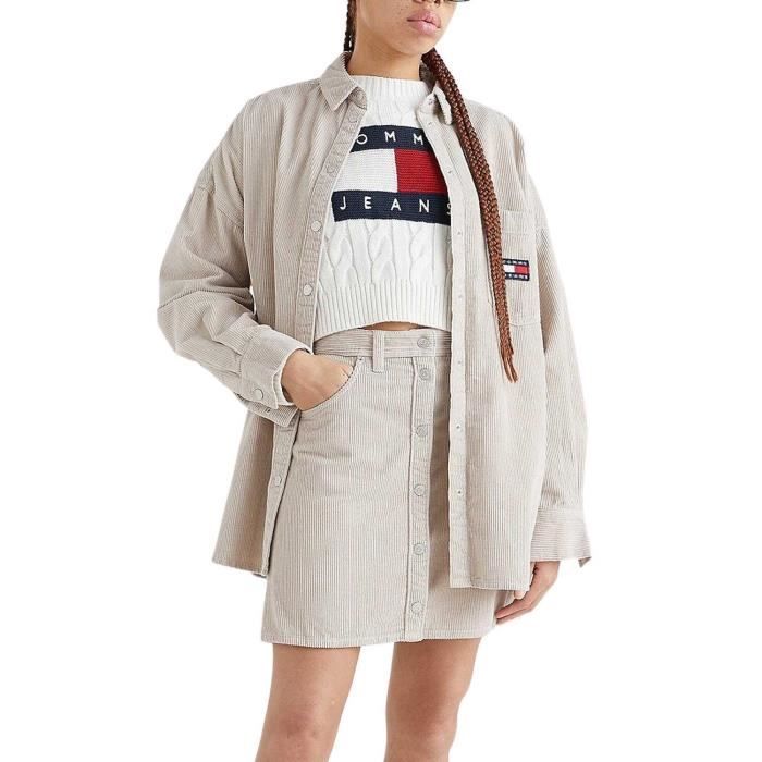 Jupe Only En Corduroy Rouge - Taille 8 - A-line Longueur Genou - Vintage