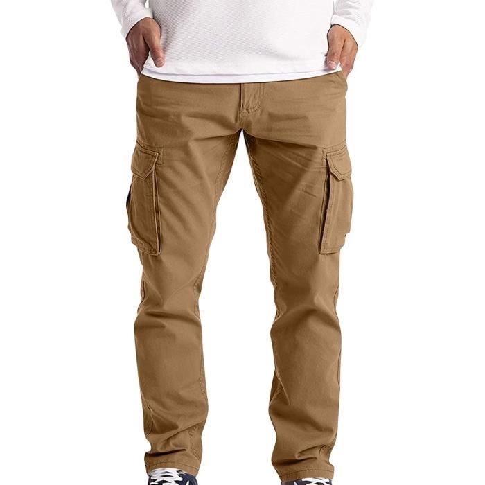 Pantalon plein top de poche homme