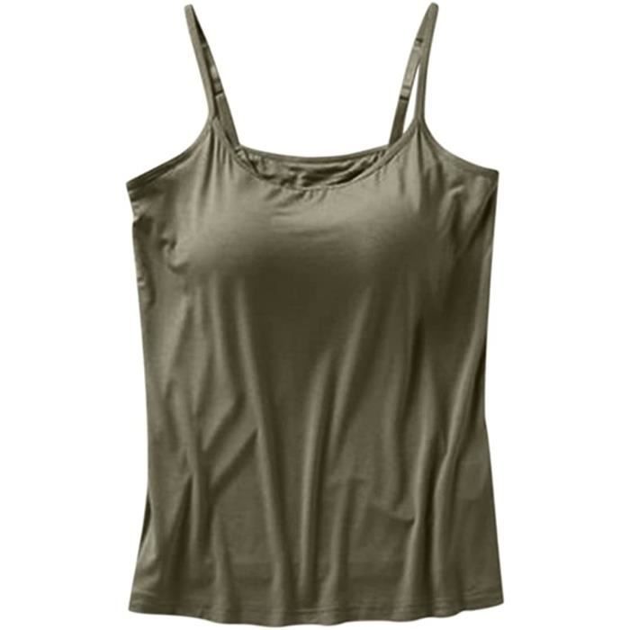 Tee shirt femme on sale avec soutien gorge intégré