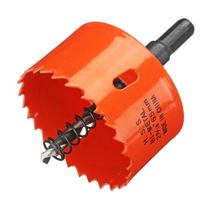 Scie Cloche Trou Meche Foret Fraise Perceuse Metal Bois Alliage