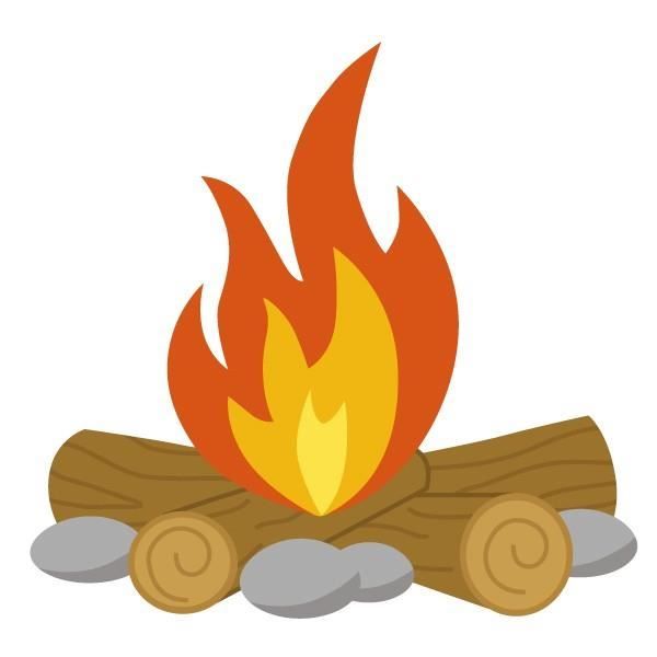 Sticker Enfant Feu De Camp 55 X 53 Cm Achat Vente Stickers