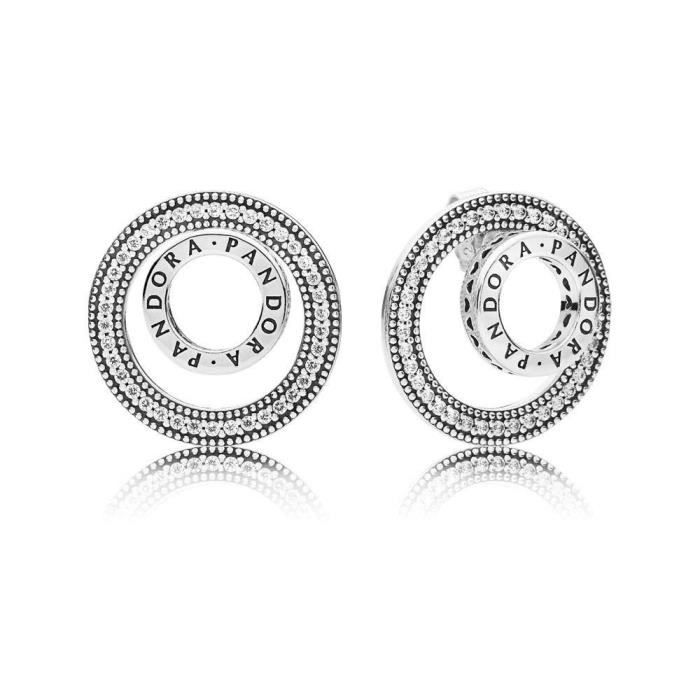 Pandora Femme Argent Boutons d'oreilles - 297446CZ Pandora Femme Argent Boutons d'oreilles - 297446CZ