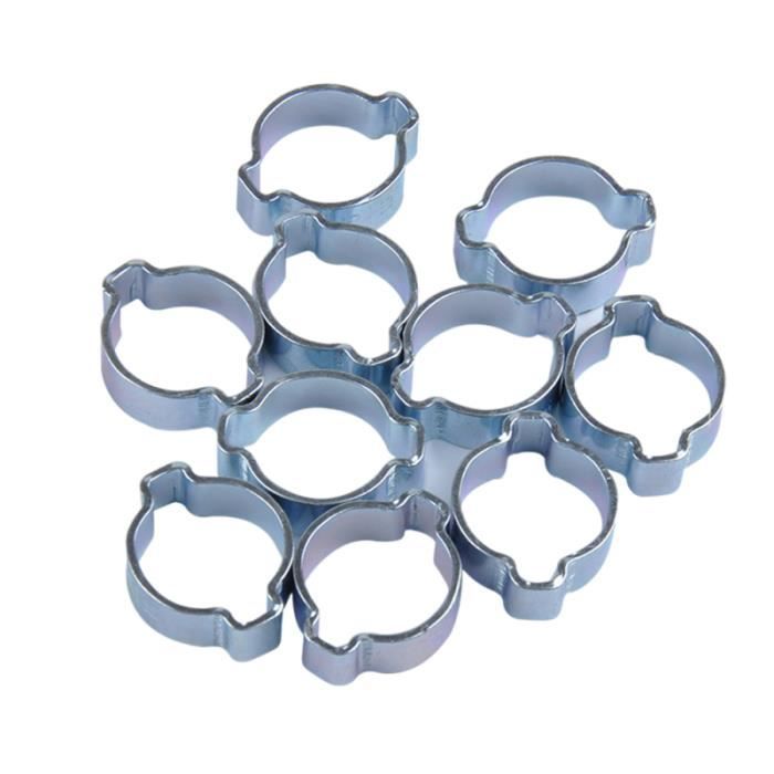 10 stücke doppel oreilles pince ver voiture vergaser eau tuyau colliers de FBB 