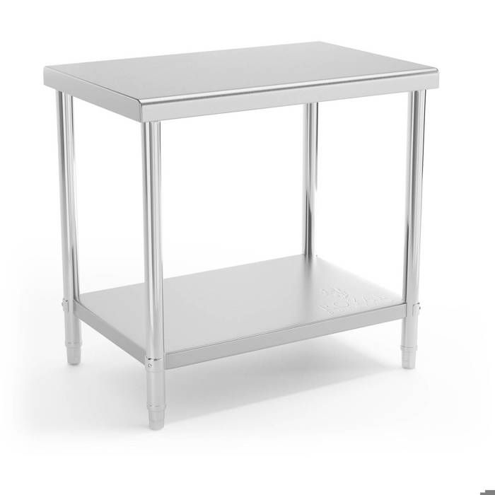 Table De Travail Inox Roulette
