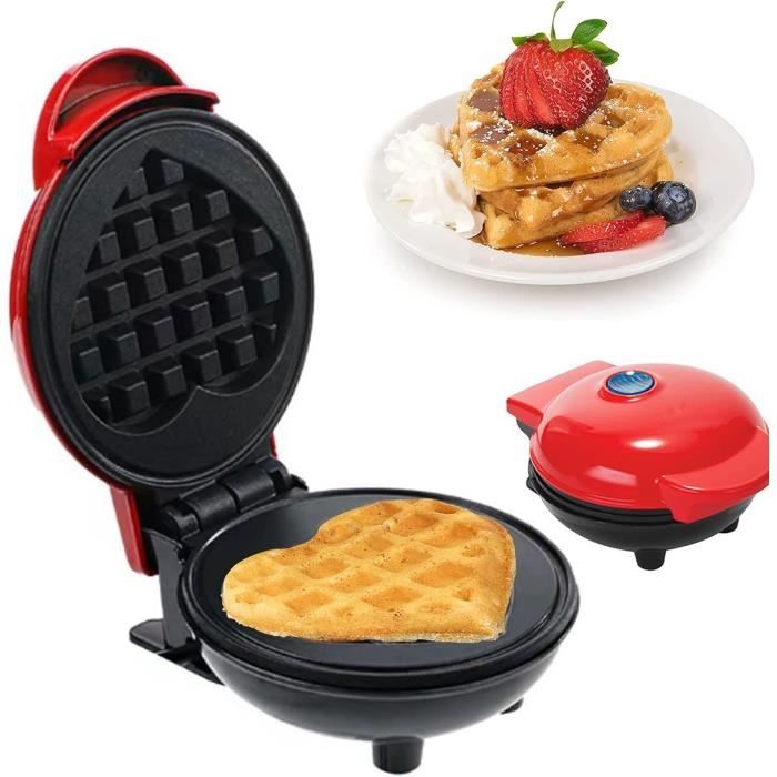 Mini Gaufrier, Machine À Gaufres Rondes, Plat De Cuisson Domestique Mini Gaufrier, Machine À Gaufres Rondes, Plat De Cuisson Domestique