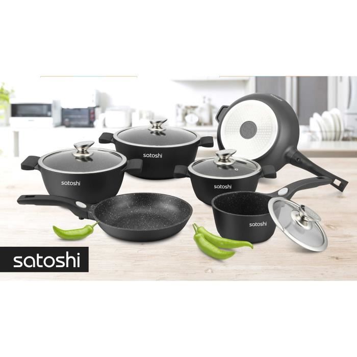 Batterie De Cuisine Satoshi Achat Vente Batterie De Cuisine