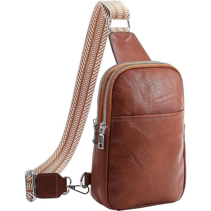 Auniq Mode Sac de Poitrine Homme Sacoche pour Homme femmes sac