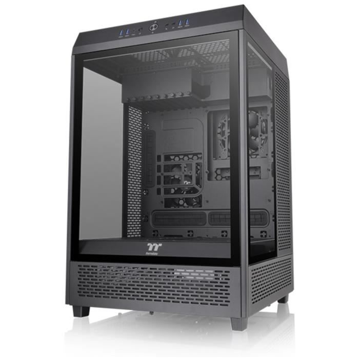 Boitier PC – THERMALTAKE – The TOWER 500 (Noir) – Boitier sans alimentation – Moyen tour – Format E-ATX