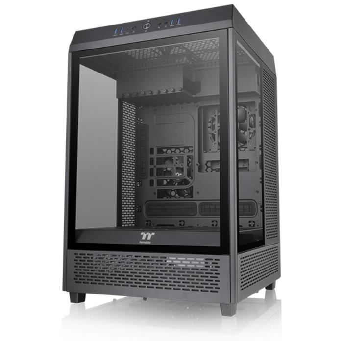 Boitier PC - THERMALTAKE - The TOWER 500 (Noir) - Boitier sans alimentation - Moyen tour - Format E-ATX