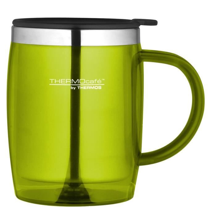 thermos tasse de bureau - 450 ml - vert