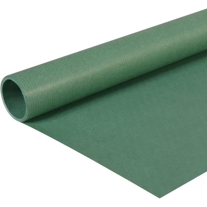 Sudnsadaks Papier Kraft Rouleau 40cm X 20m - Papier Recyclé Naturel Pour Emballage Cadeaux, Artisanat Et Décoration