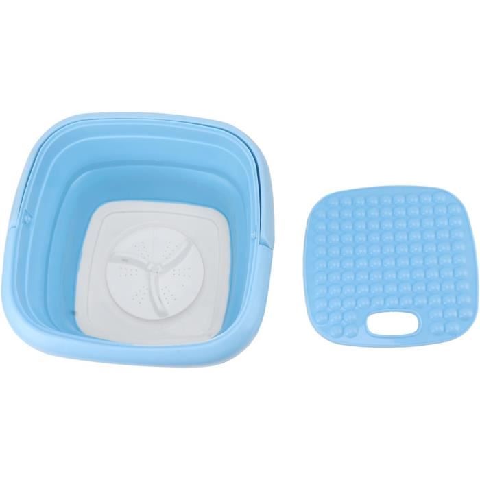 Mini machine à laver pliable, jusqu'à 1,5 kg, lave-linge de voyage, de
