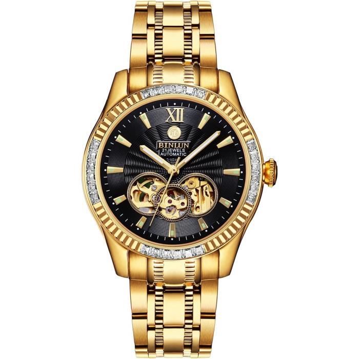 Montre homme plaqué or online