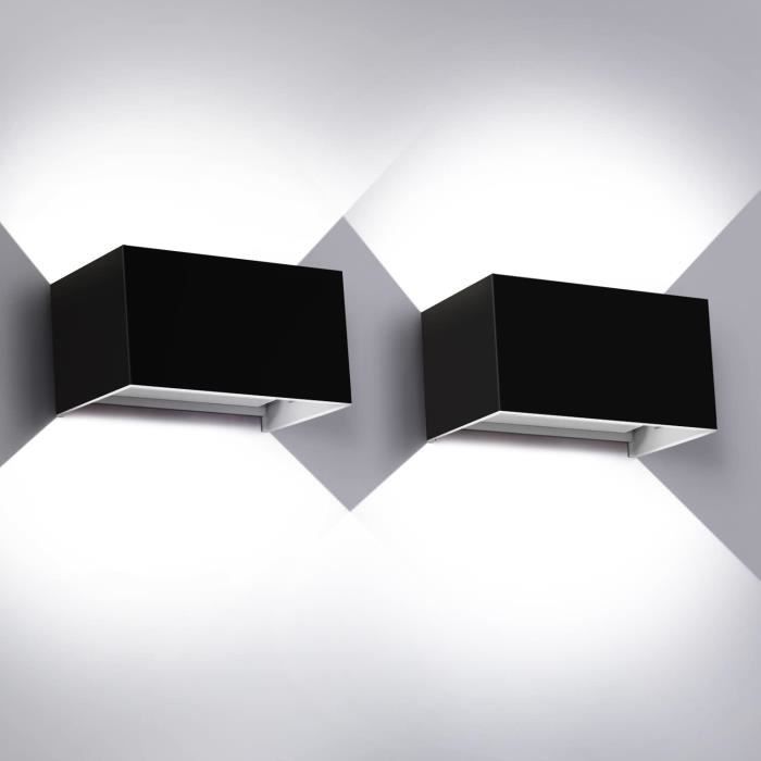 20W Led Applique Murale Exterieur Avec Détecteur De Mouvement Éclairage
