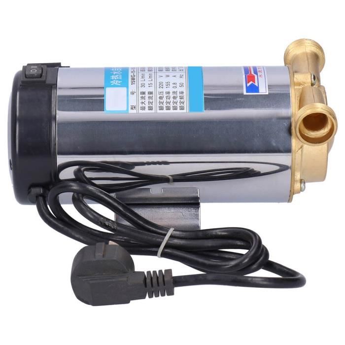 Pompe à Eau Domestique Automatique 90W | Pression Max 15 M, Débit 20 L/min | 220V, 2860 Tr/min | Pour Surpression Eau Chaude/froide, Circulation, Arrosage