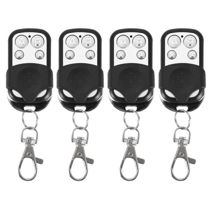 433.92 MHz pour duplicateur à télécommande 4 canaux Porte de garage porte-clé ❤ 433.92 MHz pour duplicateur à télécommande 4 canaux Porte de garage porte-clé ❤