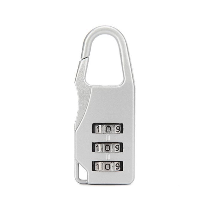 Pack De 2 Cadenas PrestoLock Voyage - Combinaison à 3 Chiffres - Pour Bagages, Sacs à Dos - État D'occasion