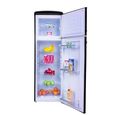 Réfrigérateur combiné - FRIGELUX - RFDP246RNA++ - Volume 246L - Design vintage - Froid statique - Noir-1