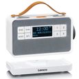 Lenco PDR-065WH - Radio portable DAB+/ FM avec fonction "EASY" - Blanc-1