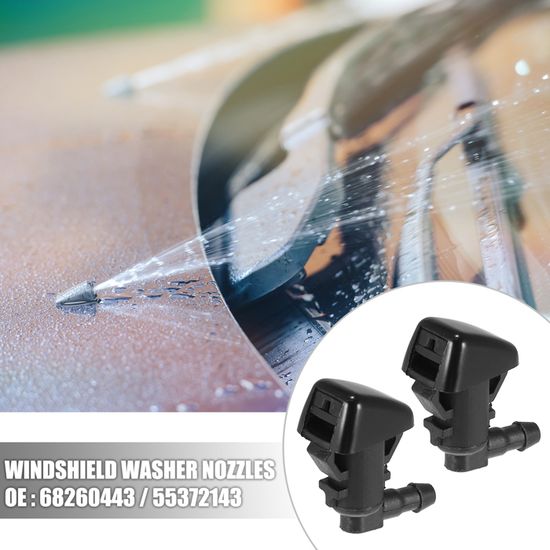 Kit Réparation Buse Lave-Glace Pour Jeep Grand Cherokee 2013-2021 - 2 Buses + Tuyau 3m + 12 Connecteurs - Réf. 68260443AA - 13