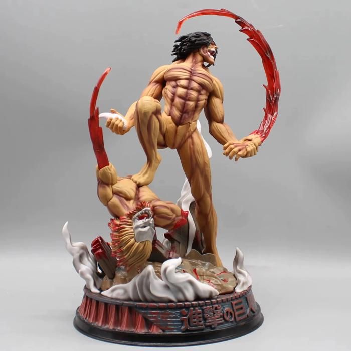Figurine Eren Jager - L'Attaque Des Titans - 30 Cm - Statue PVC - Anime 2025