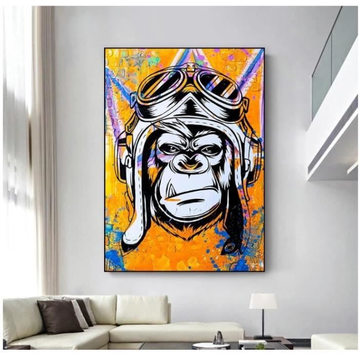 dsdsgog Graffiti Gossip Girl Célèbre Peinture Portrait Impression Sur Toile Peinture Mur Art Photos Affiches pour Salon Décor À La Maison 70x100cm