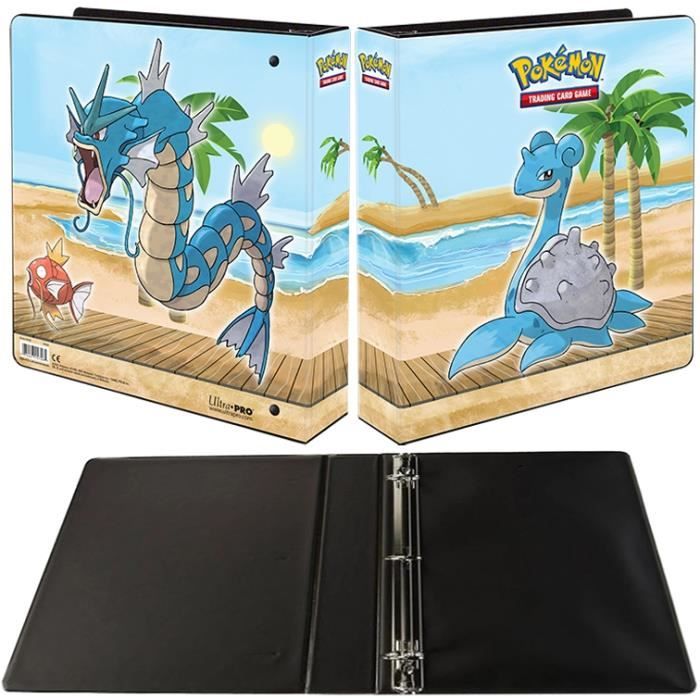 CLASSEUR / RANGE CARTE POKEMON RIGIDE FORMAT A4 3 ANNEAUX POUR