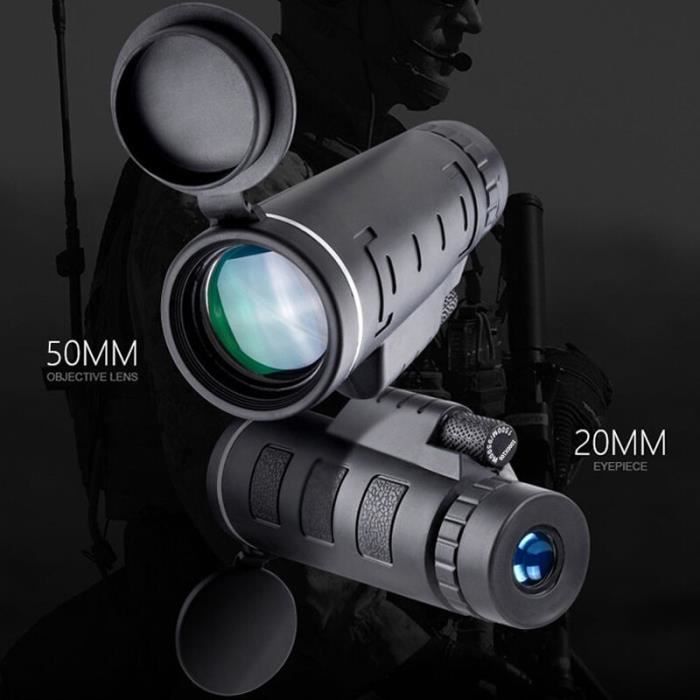 Jumelles Compactes 30x60 HD – Longue Portée, Zoom, Vision Jour/nuit, Neuves