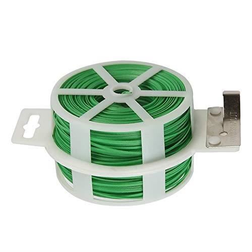 2Pcs Fil Jardinage Vert 100M Rouleaux de Fil de Liaison Fin pour Plantes Avec 2Pcs Fil Jardinage Vert 100M Rouleaux de Fil de Liaison Fin pour Plantes Avec