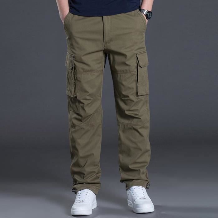 Chino Cargo Regular Fit Pantalon Cargo Homme TARAINYA Coton - 6 Poches Taille élastique Regular Fit Pantalon Cargo Tarainya Coton 6 Poches Chino Cargo Regular Fit Pantalon Cargo Homme TARAINYA Coton - 6 Poches Taille élastique Regular Fit Pantalon Cargo Tarainya Coton 6 Poches