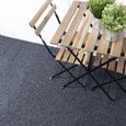 Carpeto Rugs Gazon Synthétique Exterieur - Faux Gazon Artificiel pour Balcon, Terasse et Jardin - Gris - 400 x 475 cm-2