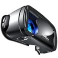 VR Casque Verres, 3D Plein écran Visual Large-angle Virtual Reality VRG PRO pour Films VR 3D Jeux vidéo, Compatible pour iPhone 7-7-2