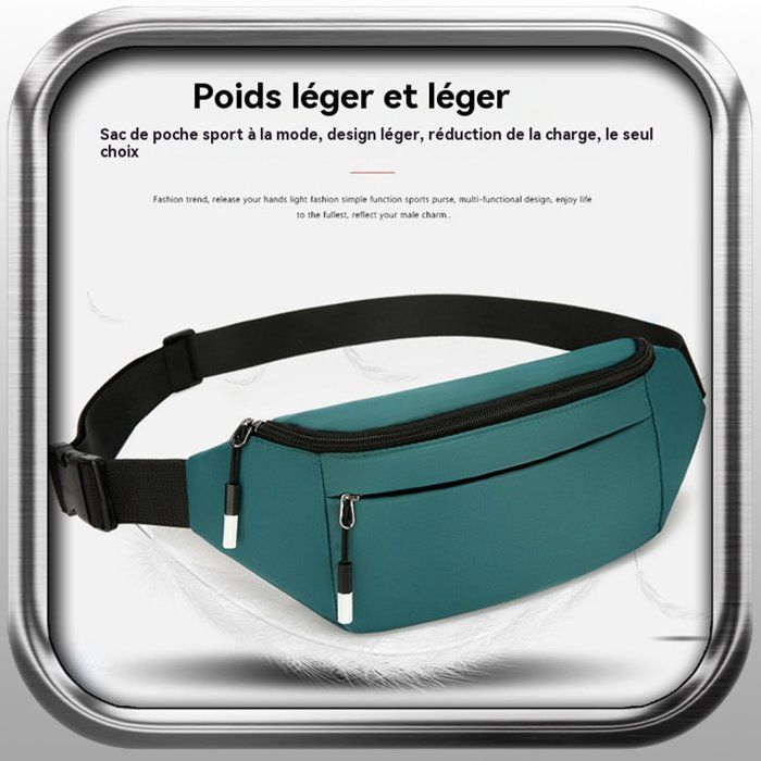 Fashion Bags Sacoche Homme Ventrale Sac Bandoulière Homme Banane