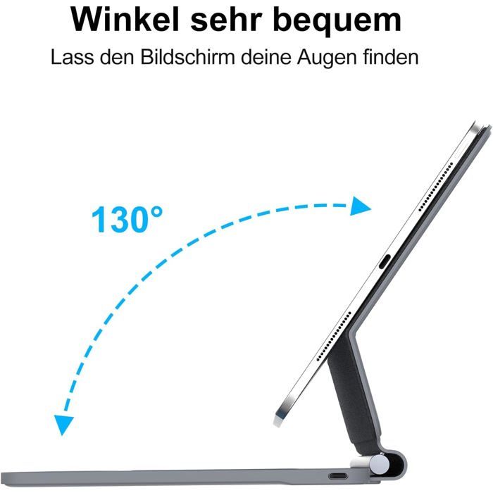 13インチiPad Air (M2) Magic Keyboard Apple Magic Keyboard pour iPad Air 13 pouces (M2) Anglais