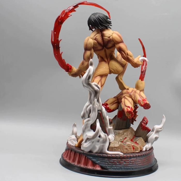 Figurines Attaque des Titans - Eren, Mikasa & Levi | Magasin