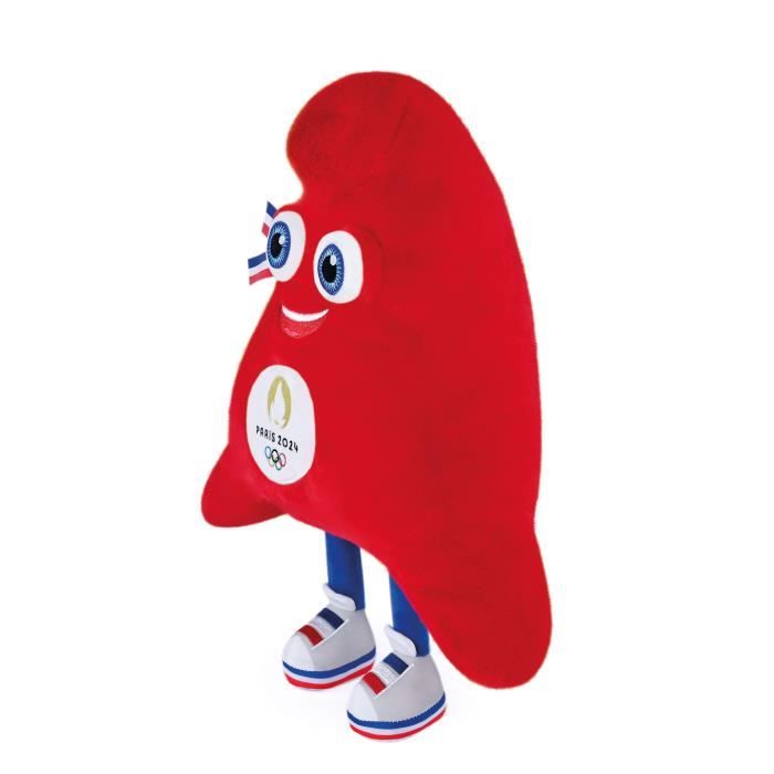Grande Mascotte Peluche Des Jeux Olympiques Paris 2024 - 134 Cm - Figurine Officieuse