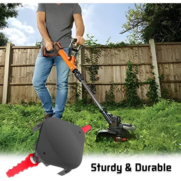 TLBR-01-1 Tête Double Lames Dentelées (+6 Lames) pour Coupe-Bordures ...