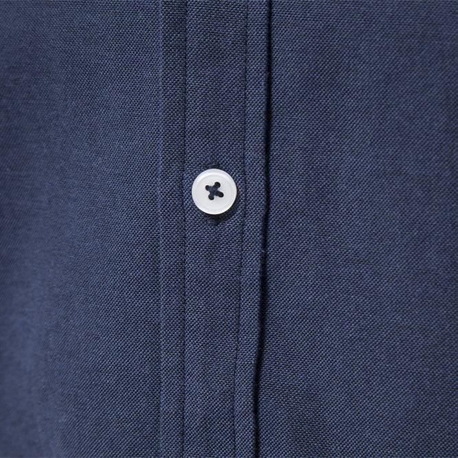 Chemise en coton à manches longues avec poche poitrine Fynch Hatton | Espace Mode