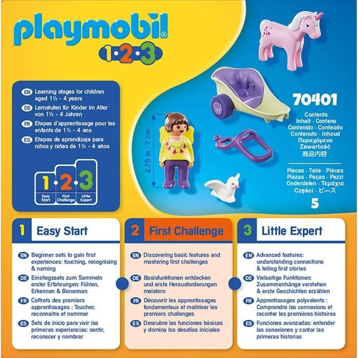 Playmobil 1.2.3 70180 Centre équestre transportable 1.2.3 1.2.3-18