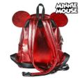 Sac à dos Casual Minnie Mouse 72822 Rouge Métallisé-3