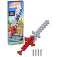 Jouet de tir - NERF - Minecraft Sox Foil - Epée lance-fléchettes - Multicolore-3